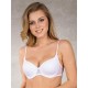 حمالة صدر ماركانو Underwire، غير مدعومة، مبطنة، إسفنجة ناعمة، أشرطة قابلة للإزالة، حمالة صدر كلاسيكية يومية