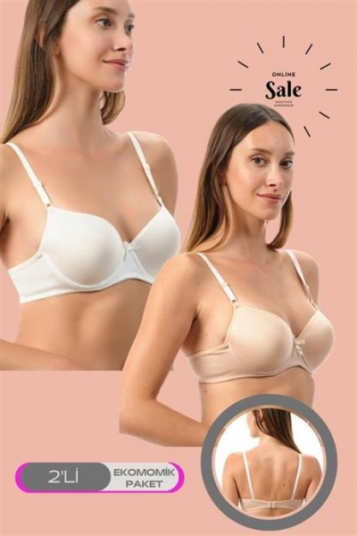 Markano Fully 2 Pack Monocup Daily Micro Bra