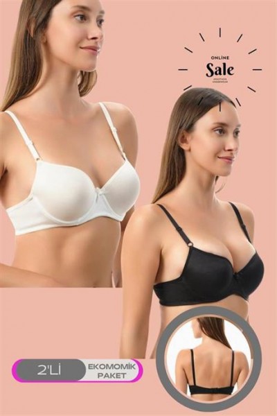 Markano Hollow 2 Pack Daily Monocup Micro Bra