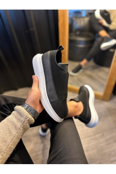 Knack Sneakers Ayakkabı 911 Siyah (Beyaz Taban)