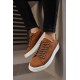 Knack Sneakers Ayakkabı 010 Taba Süet