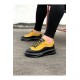 Wagoon WG507 Kömür Sarı Erkek Ayakkabı