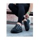 Wagoon WG050 Kömür Tokalı Kalın Taban Erkek Ayakkabı