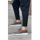 BA0003 Bağcıklı Klasik Taba Beyaz Kalın Taban Casual Erkek Ayakkabı