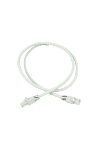 كابل التصحيح النحاسي Cat6a Utp 1mt Lszh Gray Patch Cord Rj45 Unshielded ضمان لمدة عامين 5 قطع