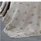 طقم غطاء لحاف مزدوج قطن 100% بايك من نازك هوم فينوس دانتيل مينك 7 قطع