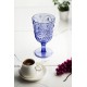 ماركانو أكريليك أزرق زجاج مفرد ومياه غازية قهوة زجاج 450 مل (ليس زجاج)