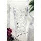 ماركانو أكريليك شفاف 6 قطع زجاج طويل وزجاجة مياه غازية 750 مل (حجم كبير وليس زجاج)