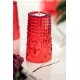 ماركانو أكريليك أحمر - طقم 6 أكواب طويلة وكؤوس مشروبات غازية 750 مل (حجم كبير وليس زجاج)