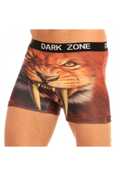 Aslan Desenli 3D Boxer - DZN1005