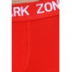 Kırmızı Parçalı Desenli Erkek Boxer - DZN4106