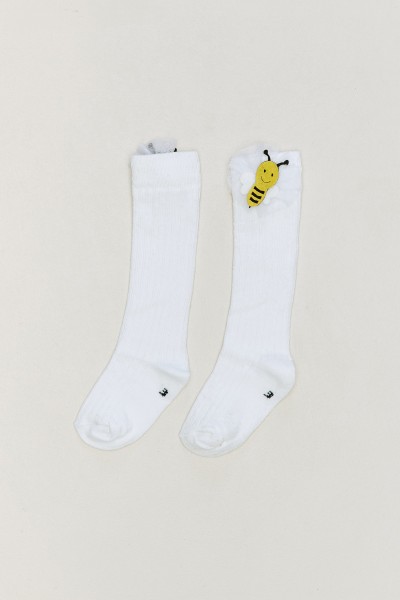 Arı Figürlü Kokulu Kız Çocuk Çorap