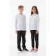 Basic Polo Yaka Unisex Çocuk Sweatshirt