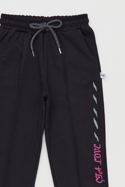 مطبوعة عداء ببطء فتاة Sweatpants