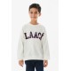 Laaci Baskılı Bisiklet Yaka Erkek Çocuk Sweatshirt