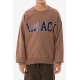 Laaci Baskılı Bisiklet Yaka Erkek Çocuk Sweatshirt