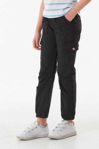 Beli Lastikli Kargo Cepli Unisex Pantolon