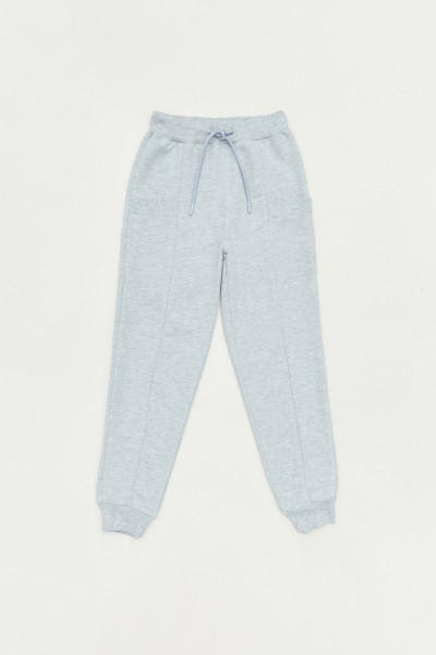 مرونة الخصر جيب عداء ببطء Sweatpants الفتاة