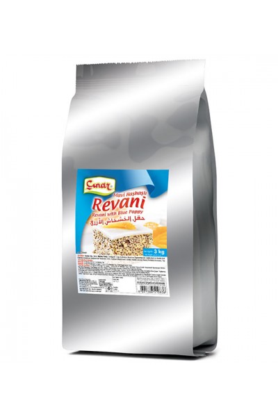 ÇINAR MAVİ HAŞHAŞLI REVANİ UN MİX 3 KG EDT