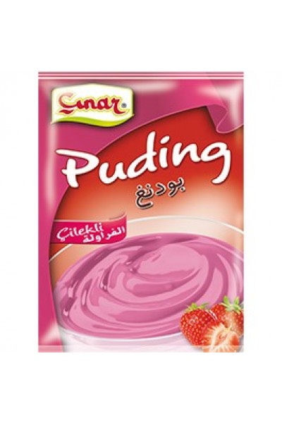 Çilekli Puding