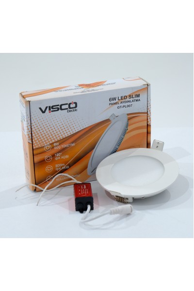 KRN048901 إضاءة لوحة نحيفة LED VISCO 6W