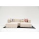 KRN058874 Beyza Mini Corner Sofa كريمي على اليمين